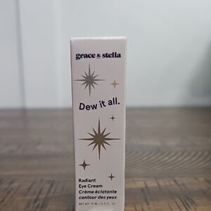 NWT Grace & Stella Dew It All Eye Cream De-Puffing Dark Circles Hydrate Brighten